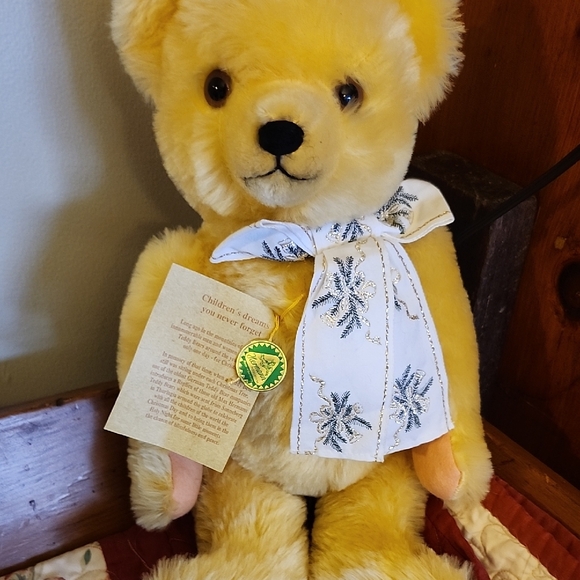 Hermann Coburg Limited Edition Vintage German Christmas Teddy Bear